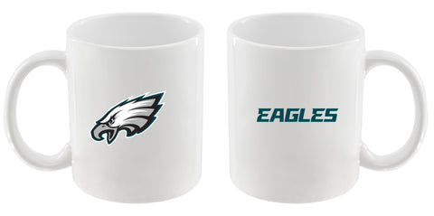 Philadelphia Eagles 11oz. Sublimated Mug - White