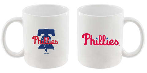 Philadelphia Phillies 11oz. Sublimated Mug - White