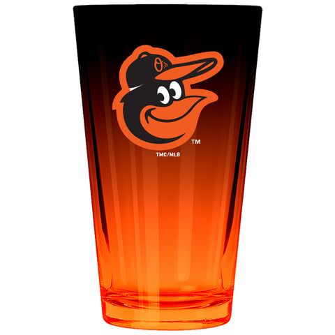 Baltimore Orioles 16oz Ombre Pint Glass