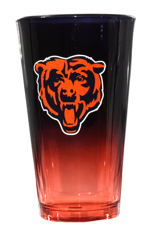 Chicago Bears 16oz Ombre Pint Glass