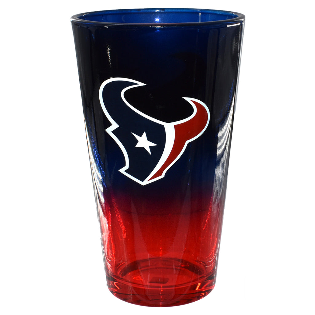 Houston Texans 16oz Ombre Pint Glass