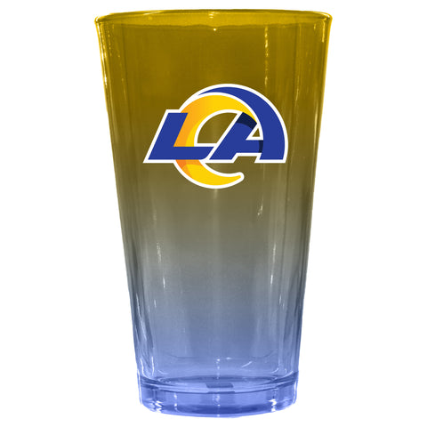 Los Angeles Rams 16oz Ombre Pint Glass