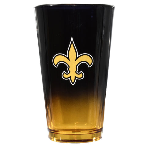 New Orleans Saints 16oz Ombre Pint Glass