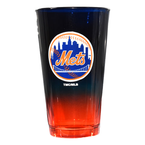 New York Mets 16oz Ombre Pint Glass