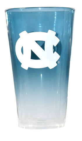 North Carolina Tar Heels 16oz Ombre Pint Glass