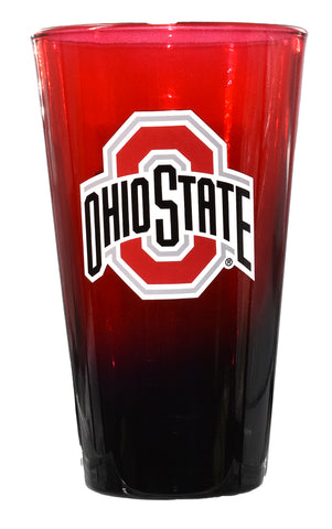 Ohio State Buckeyes 16oz Ombre Pint Glass