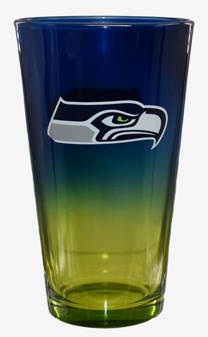 Seattle Seahawks 16oz Ombre Pint Glass