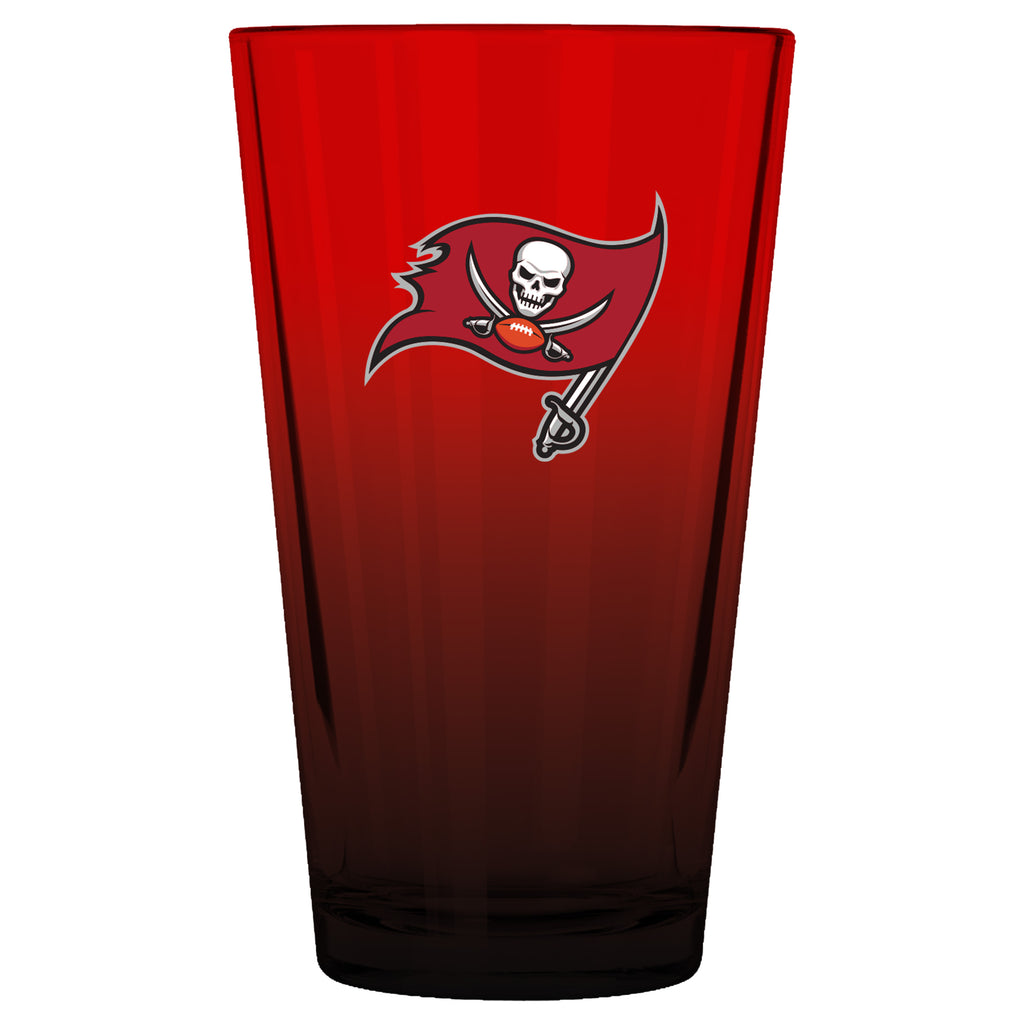 Tampa Bay Buccaneers 16oz Ombre Pint Glass