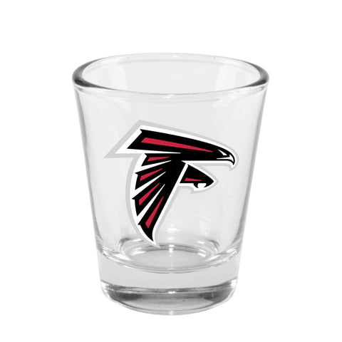 Atlanta Falcons 2oz. Clear Logo Shot Glass