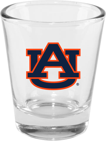 Auburn Tigers 2oz. Clear Logo Shot Glass
