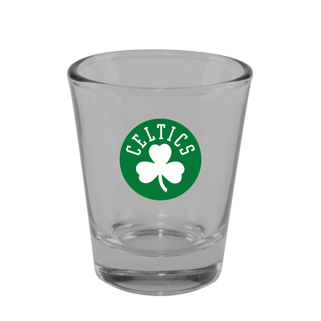 Boston Celtics 2oz. Clear Logo Shot Glass