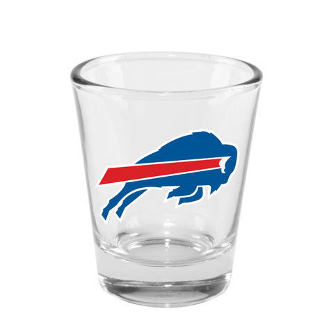 Buffalo Bills 2oz. Clear Logo Shot Glass