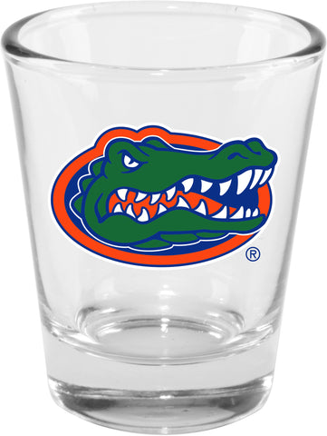 Florida Gators 2oz. Clear Logo Shot Glass