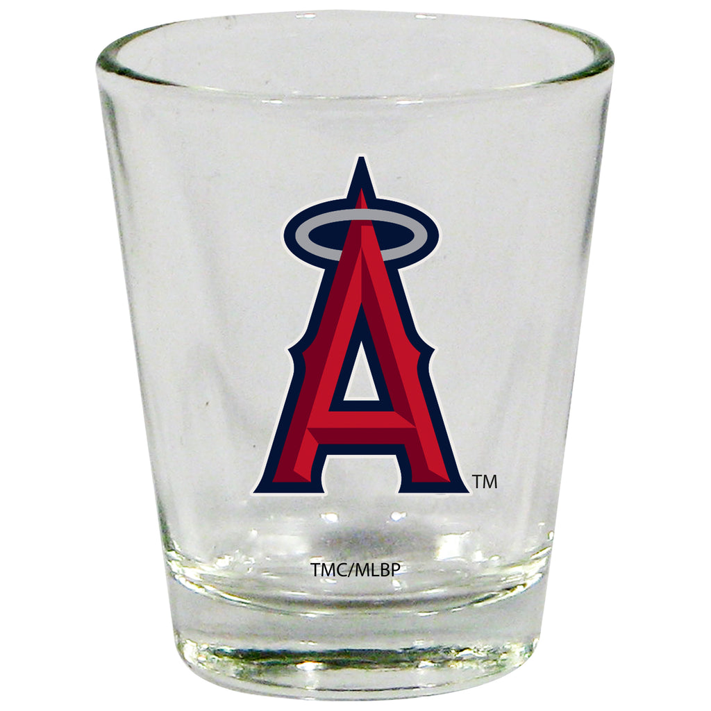 Los Angeles Angels 2oz. Clear Logo Shot Glass