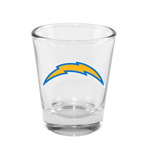 Los Angeles Chargers 2oz. Clear Logo Shot Glass