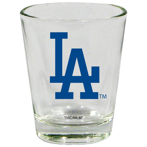 Los Angeles Dodgers 2oz. Clear Logo Shot Glass