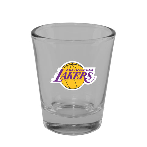 Los Angeles Lakers 2oz. Clear Logo Shot Glass