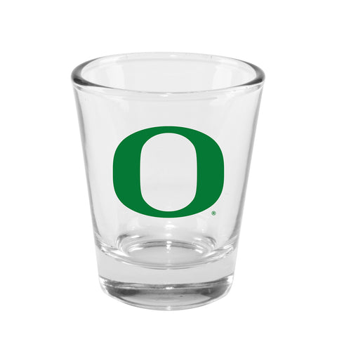 Oregon Ducks 2oz. Clear Logo Shot Glass