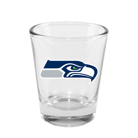 Seattle Seahawks 2oz. Clear Logo Shot Glass