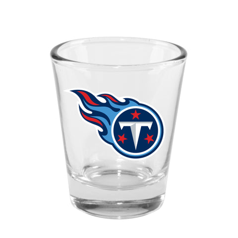 Tennessee Titans 2oz. Clear Logo Shot Glass