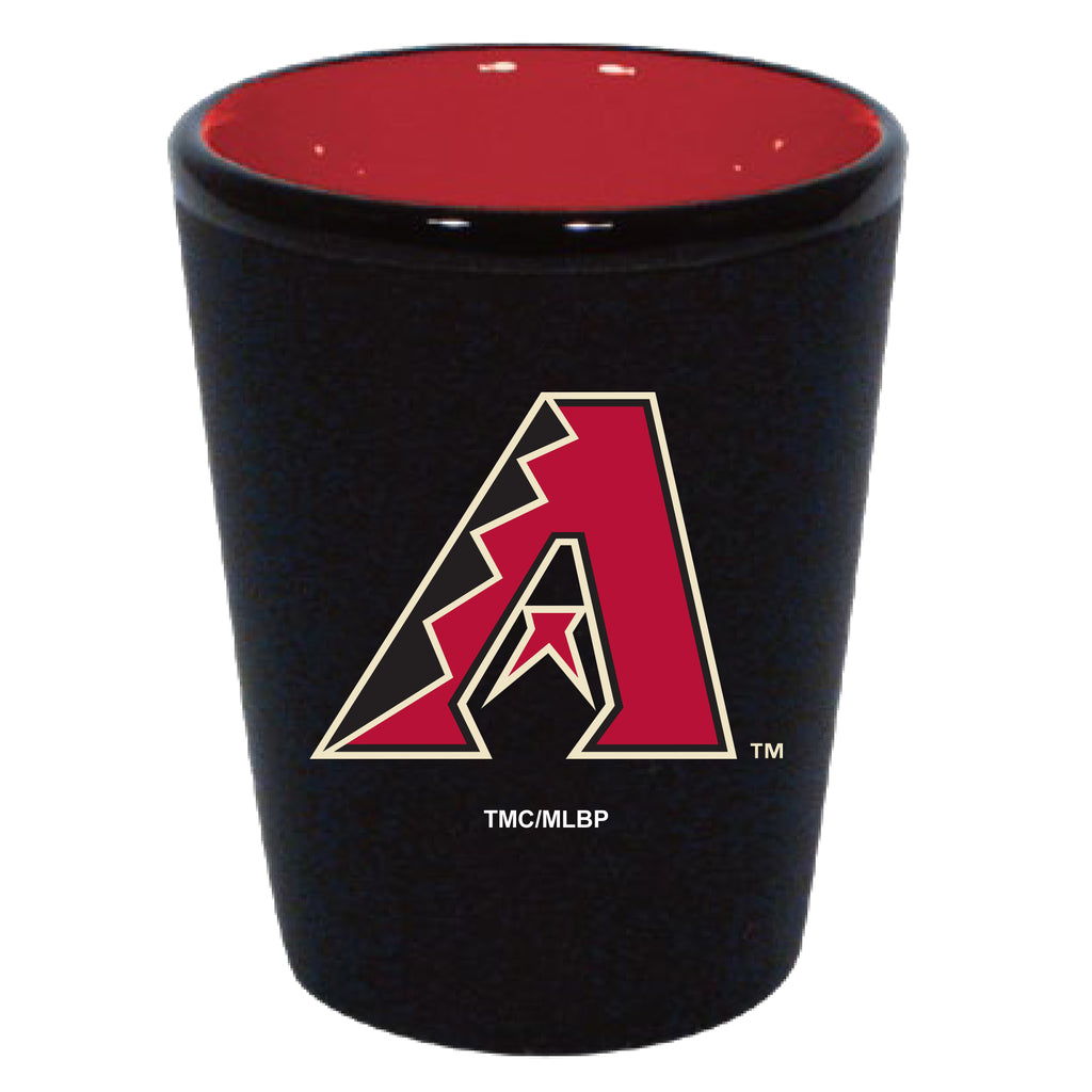 Arizona Diamondbacks 2oz. Matte Black/Inner Color Shot