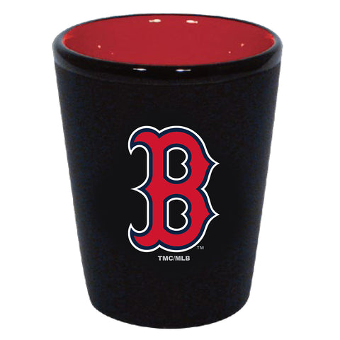 Boston Red Sox 2oz. Matte Black/Inner Color Shot