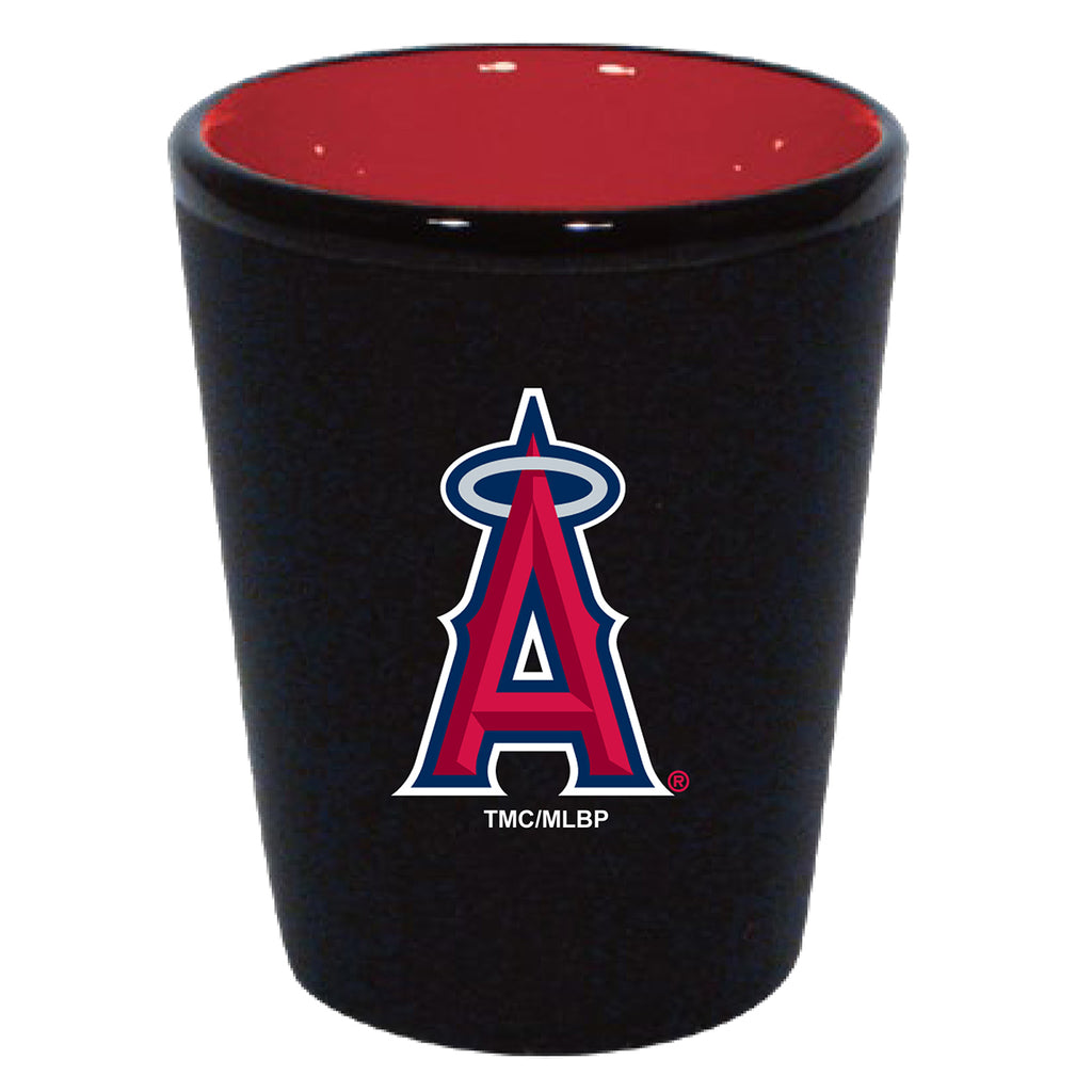 Los Angeles Angels 2oz. Matte Black/Inner Color Shot
