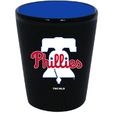 Philadelphia Phillies 2oz. Matte Black/Inner Color Shot