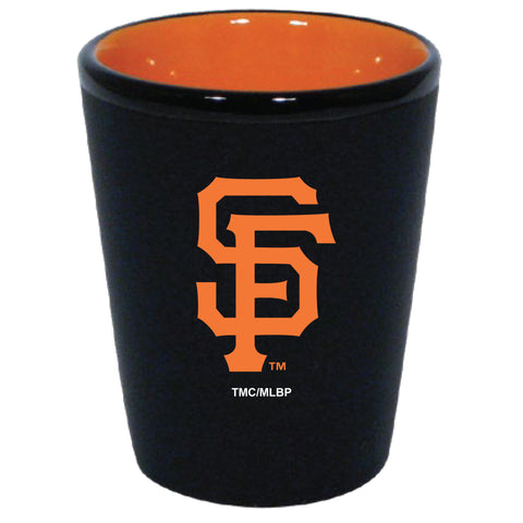 San Francisco Giants 2oz. Matte Black/Inner Color Shot