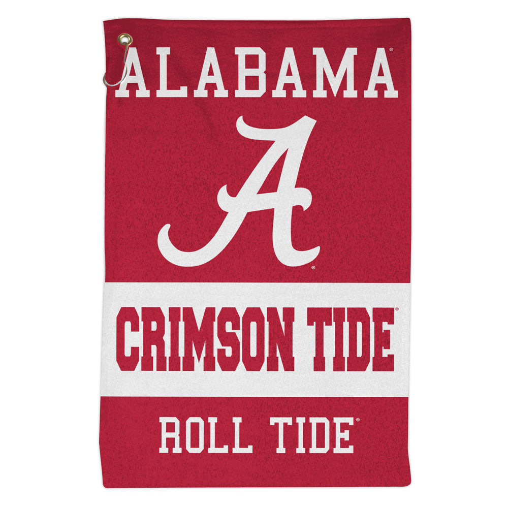 Alabama Crimson Tide Sports Towel with Grommet