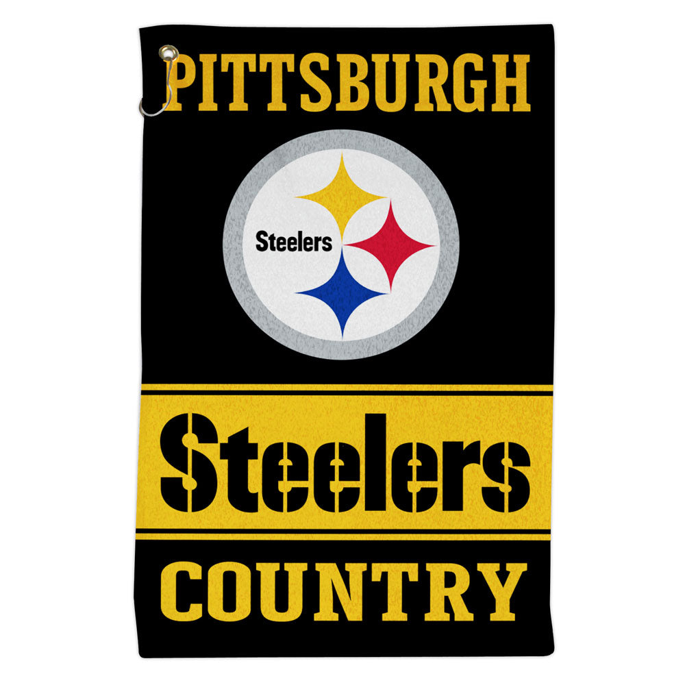 Pittsburgh Steelers Sports Towel with Grommet