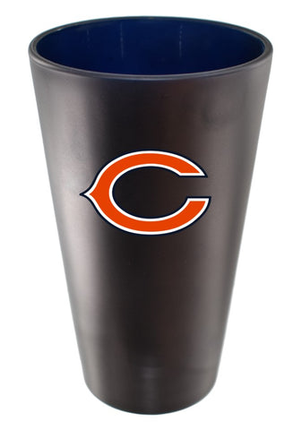Chicago Bears 16oz Team Color Frosted Pint Glass