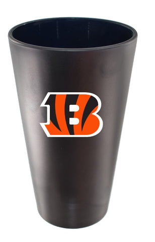 Cincinnati Bengals 16oz Team Color Frosted Pint Glass