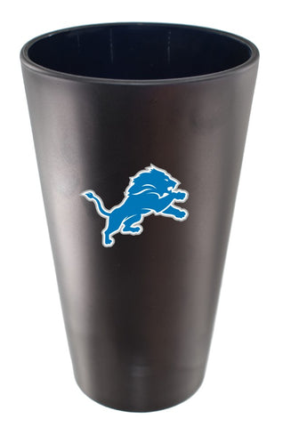 Detroit Lions 16oz Team Color Frosted Pint Glass