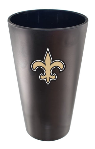New Orleans Saints 16oz Team Color Frosted Pint Glass