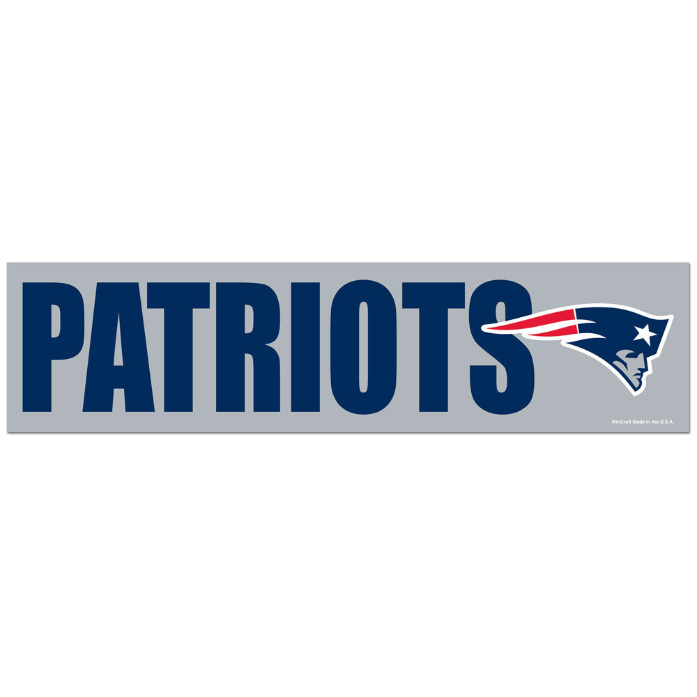 New England Patriots Bumper Sticker