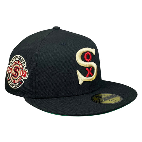 59FIFTY Chicago White Sox Retro Black/Green 1917 World Series Patch