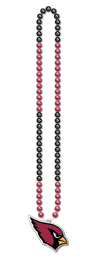 Arizona Cardinals Fan Beads Necklace