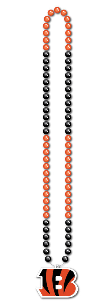 Cincinnati Bengals Fan Beads Necklace