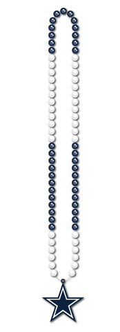 Dallas Cowboys Fan Beads Necklace