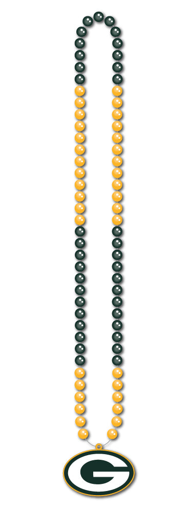 Green Bay Packers Fan Beads Necklace