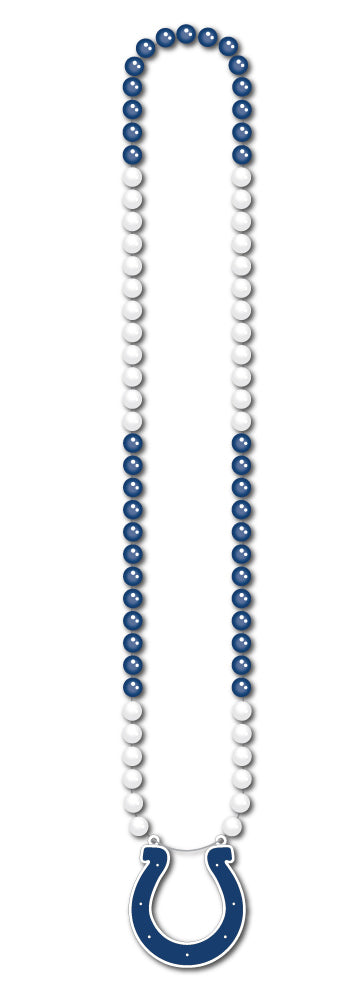 Indianapolis Colts Fan Beads Necklace