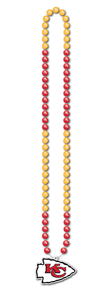 Kansas City Chiefs Fan Beads Necklace