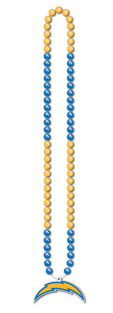 Los Angeles Chargers Fan Beads Necklace