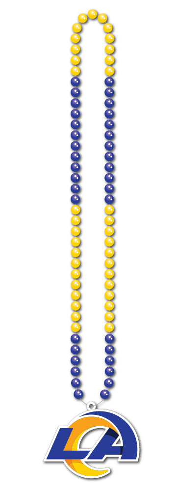 Los Angeles Rams Fan Beads Necklace