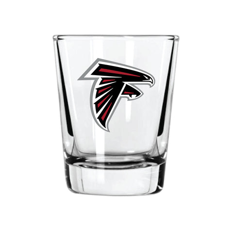 Atlanta Falcons Shot Glass - Clear Logo