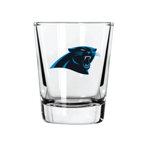 Carolina Panthers Shot Glass - Clear Logo