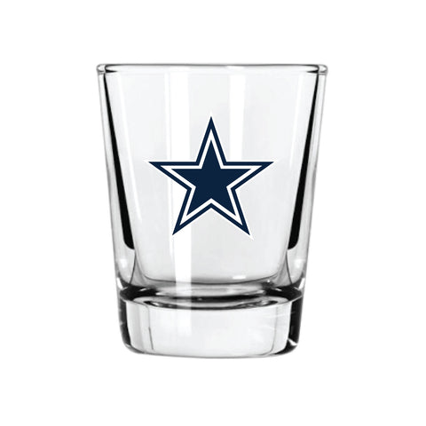 Dallas Cowboys Shot Glass - Clear Logo