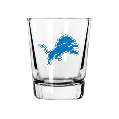 Detroit Lions Shot Glass - Clear Logo