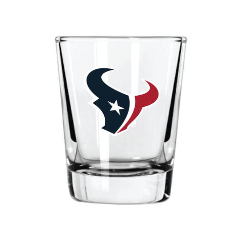 Houston Texans Shot Glass - Clear Logo